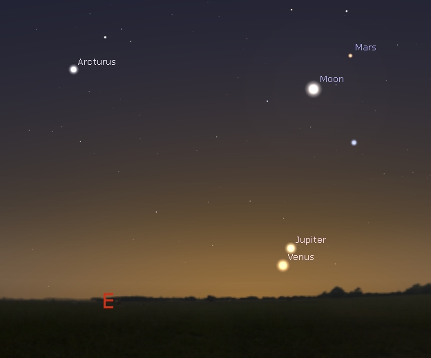 Venus-Jupiter 171115