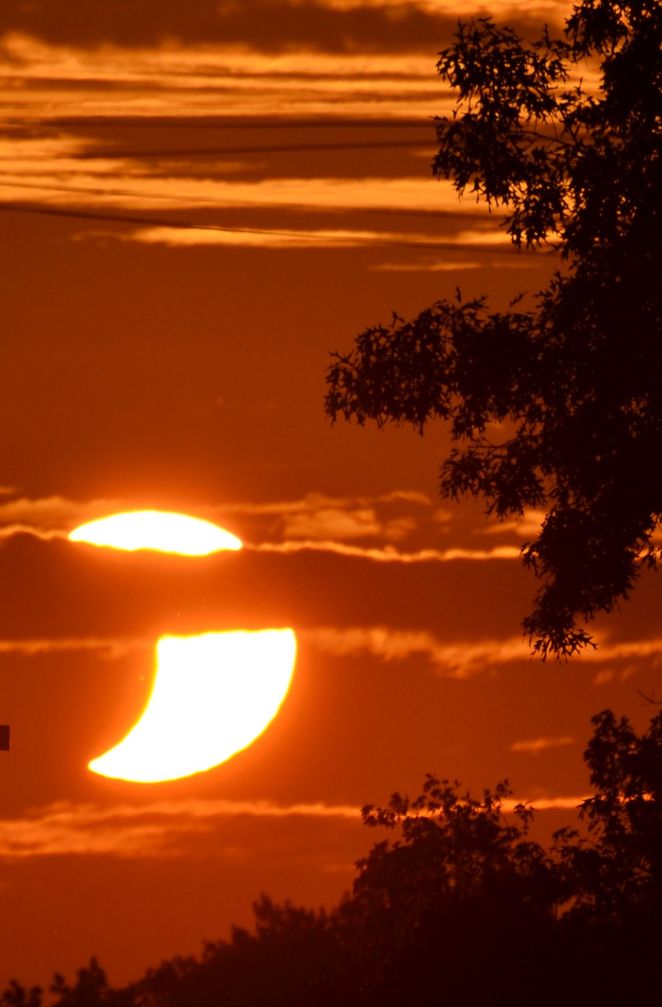 Morning Partial Solar Eclipse